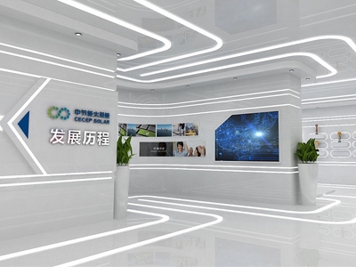 中節(jié)太陽能 展廳裝修設(shè)計(jì)